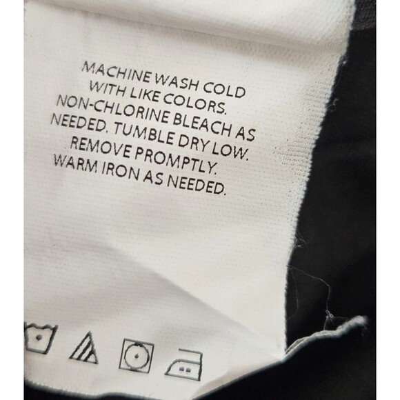 Haggar Clothing Black Elastic Waist Straight High Rise Men's Pants Size 34 X 32 - Picture 5 of 9